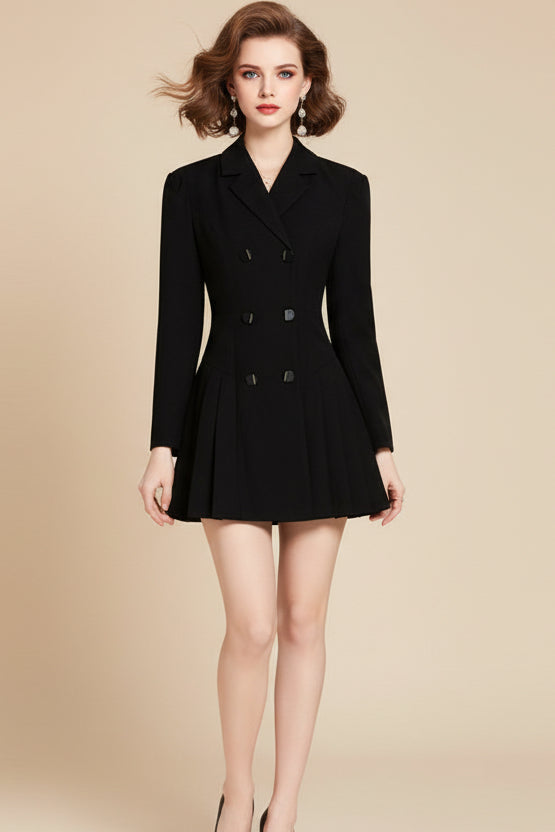 Black Blazer Mini Dress