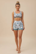 Bohemian Two‑Piece Swim Set