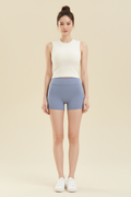 Seamless Sleeveless Sports Crop Top