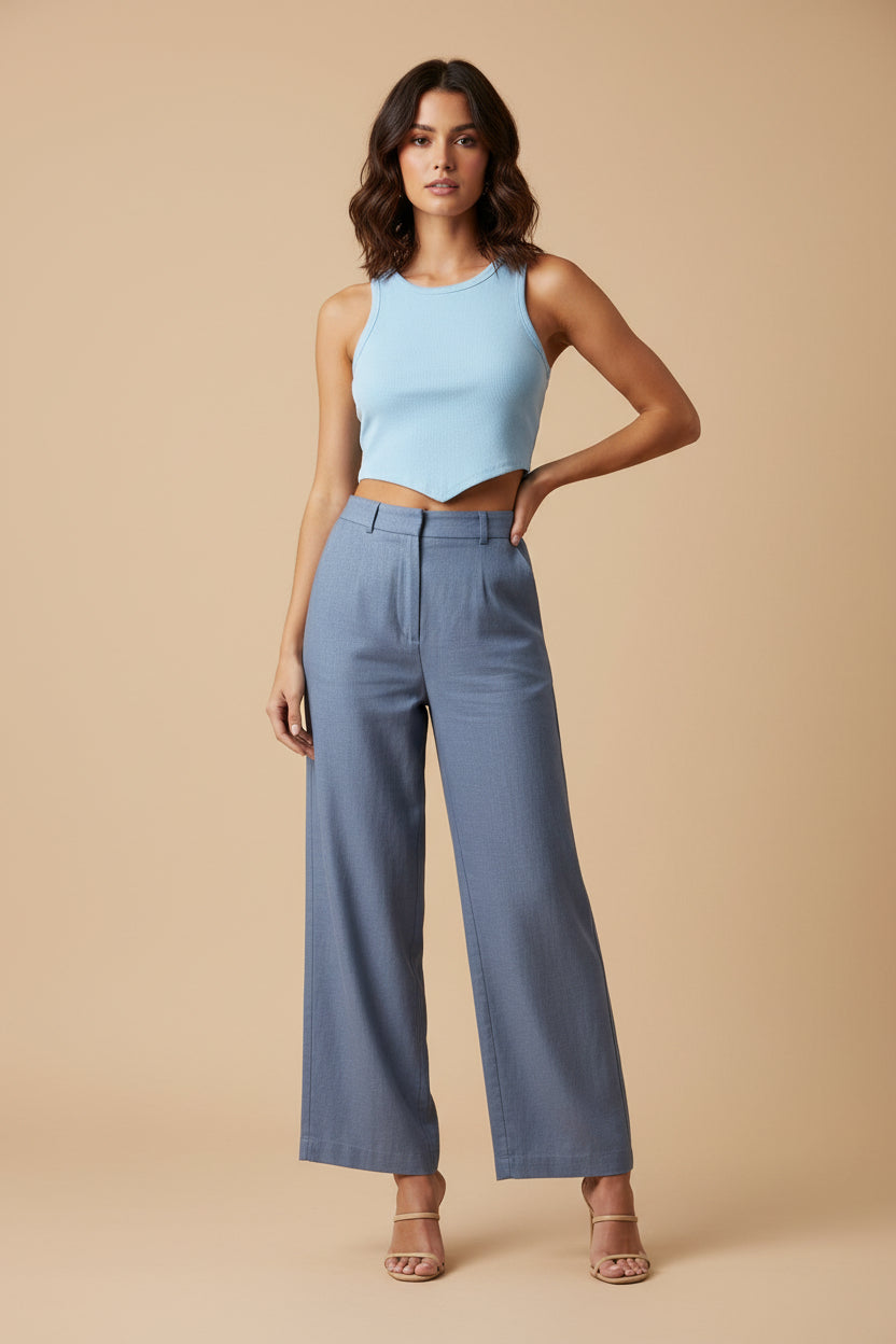 Leisure Knit Crop Top