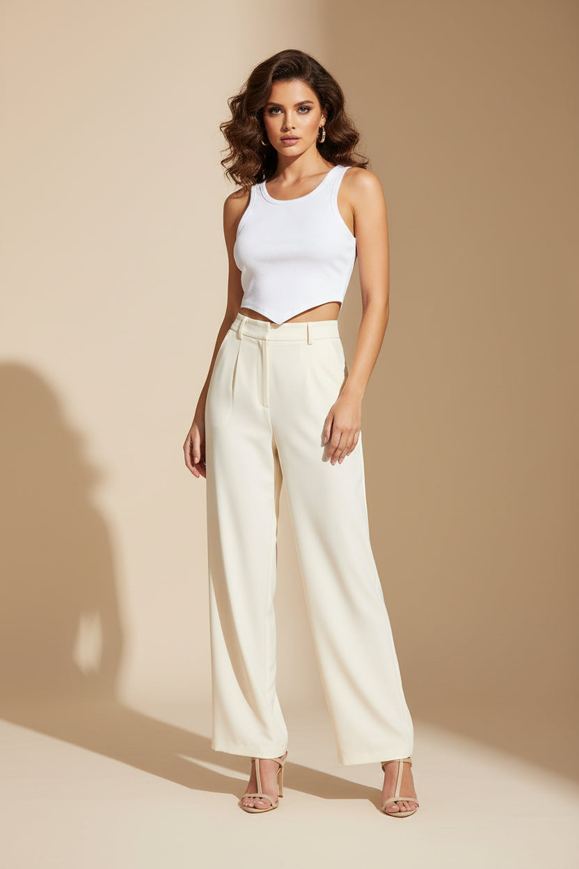 Leisure Knit Crop Top