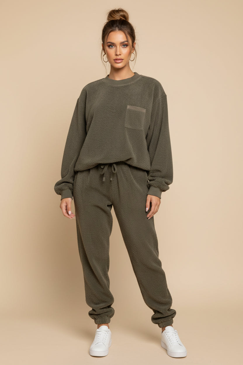 Corduroy Lounge Set