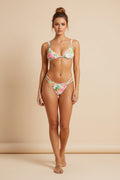🌺 Sexy zweiteiliger Blumen-Bikini