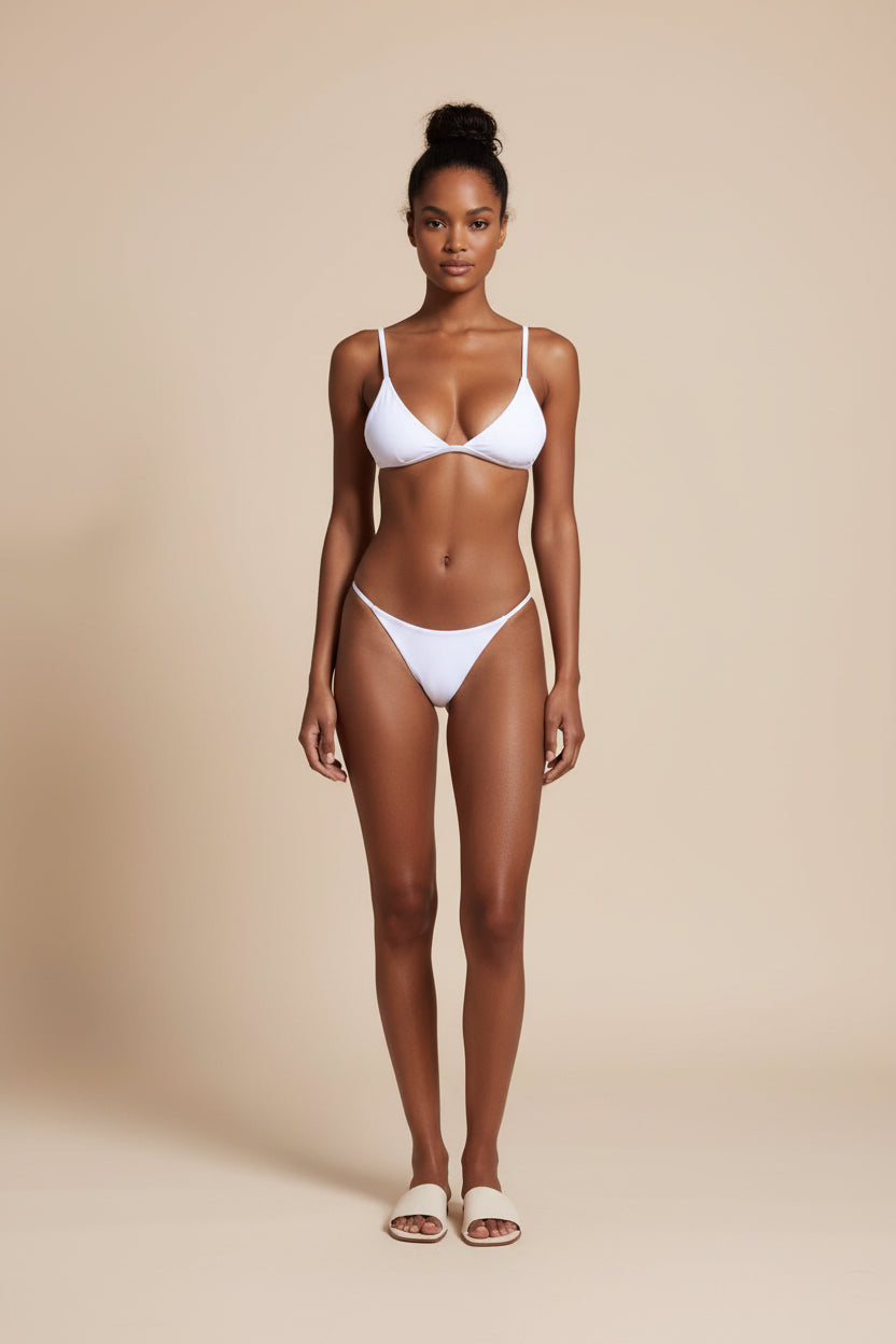 Sexy Knit Two‑Piece Bikini Set