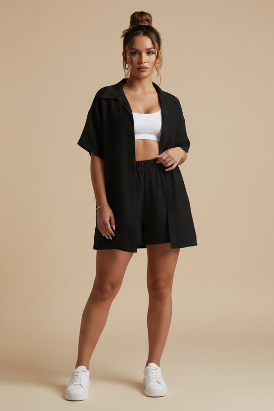 2-Piece Lounge Short Set