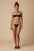 Solid Two‑Piece Swim Set