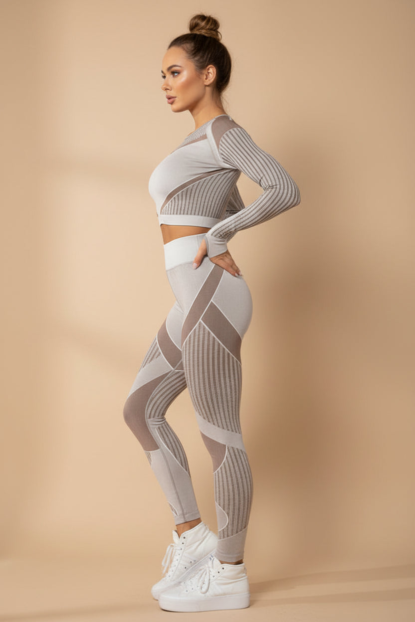 Solid Knit Sports Set