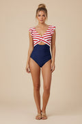 Solid One‑Piece Swimsuit