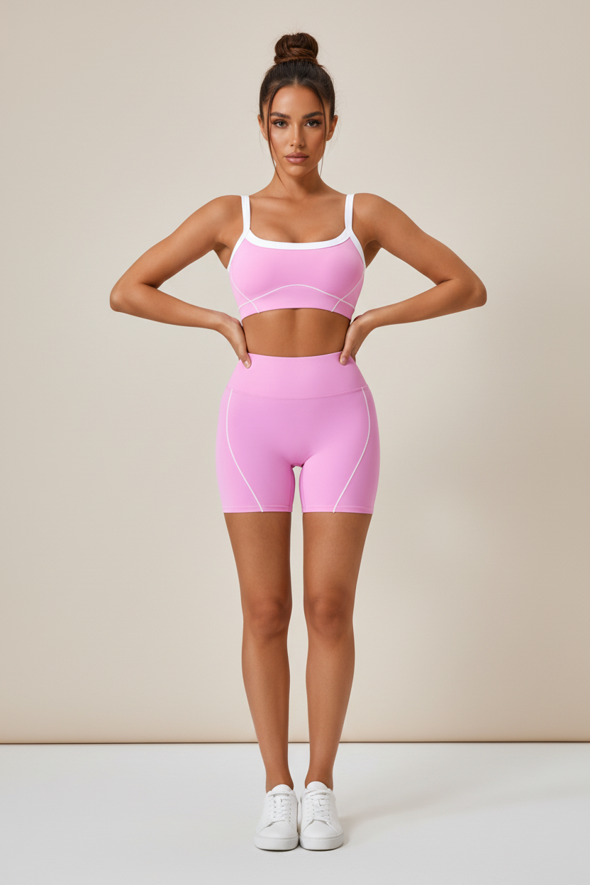 High Stretch Athletic Short Set