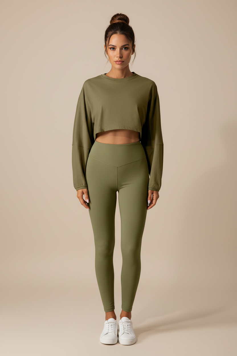 Loose Fit Long Sleeve Casual Pullover Top