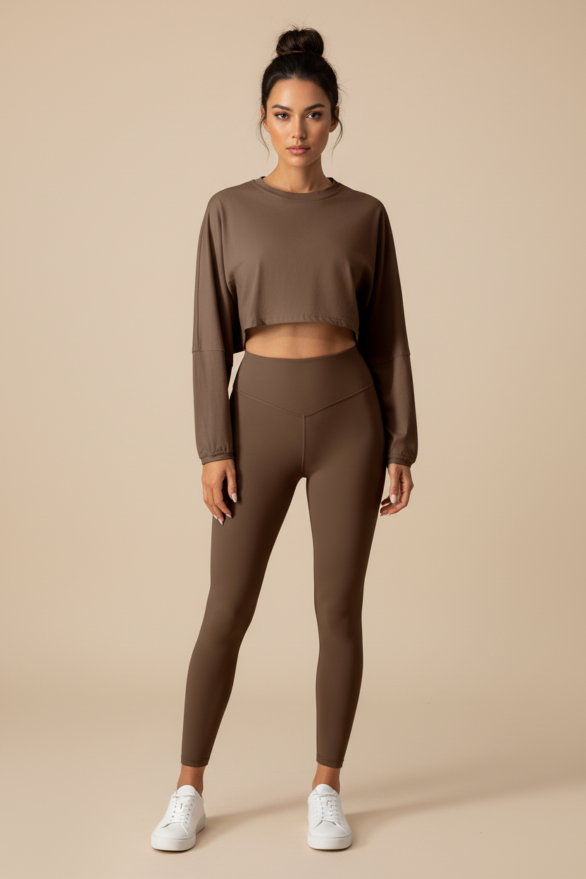 Loose Fit Long Sleeve Casual Pullover Top