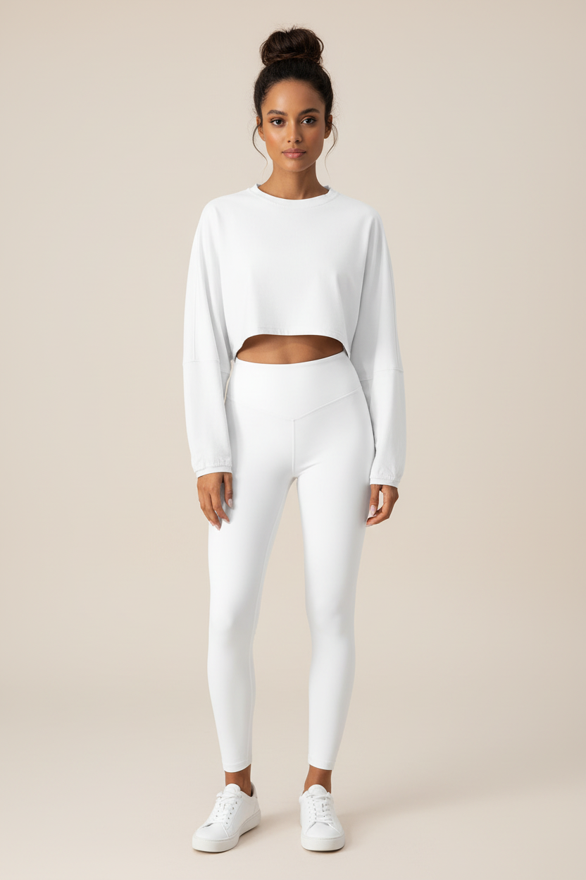 Loose Fit Long Sleeve Casual Pullover Top