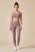 High‑Support Sports Bra with U‑Neck