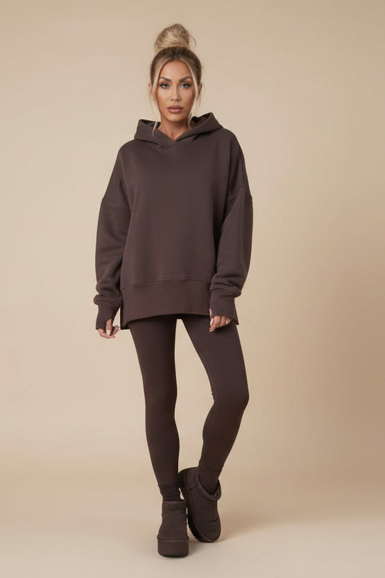 Zweiteiliges Set: Hoodie & Leggings