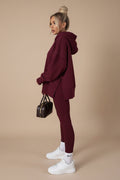 Zweiteiliges Set: Hoodie & Leggings
