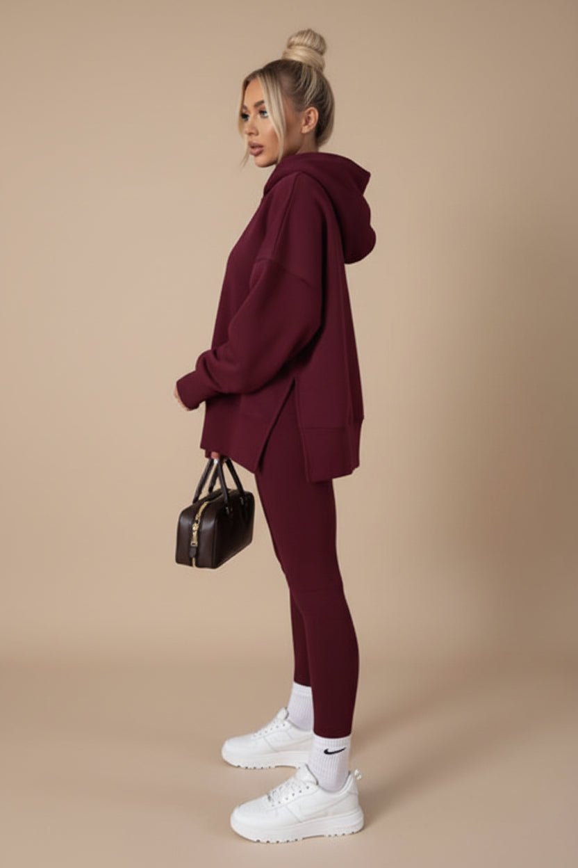 Hoodie & Leggings Two‑Piece Set