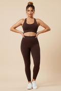 Seamless Ribbed Sports Bra