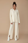 Ribbed Two‑Piece Set