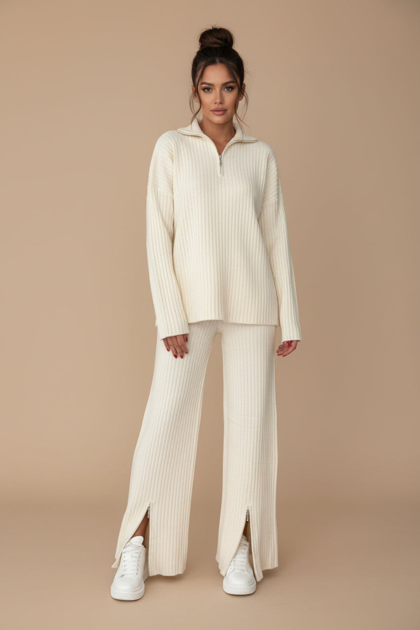 Ribbed Two‑Piece Set