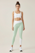 Nahtlose Sport-Leggings mit hohem Bund