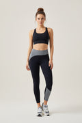 High-Waisted Sports Leggings with Compression Fit