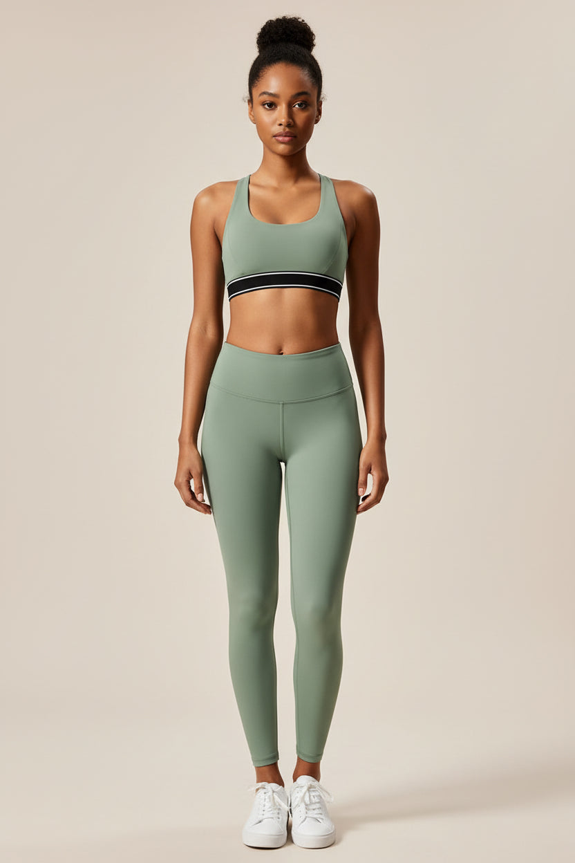 High‑Stretch Sports Bra