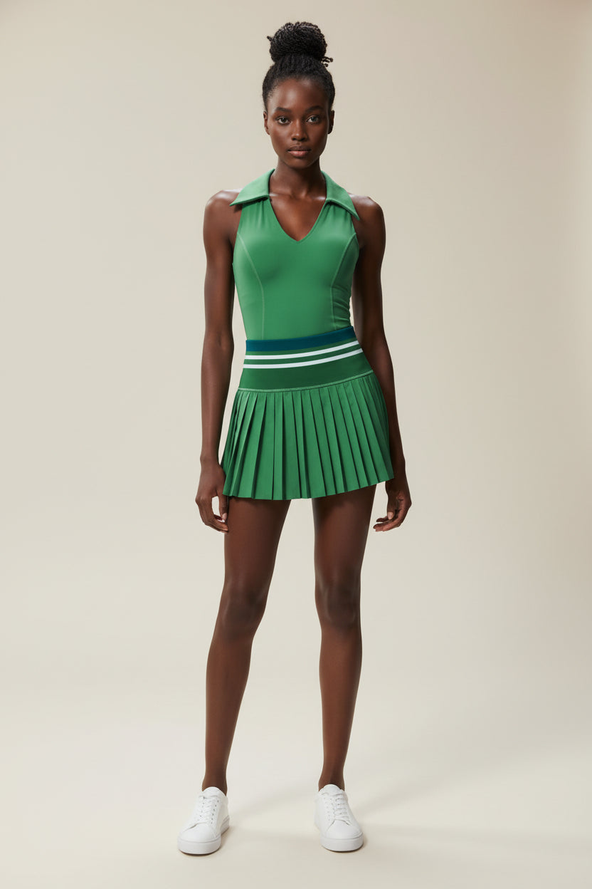 2-Piece Active Tennis Skirt Set