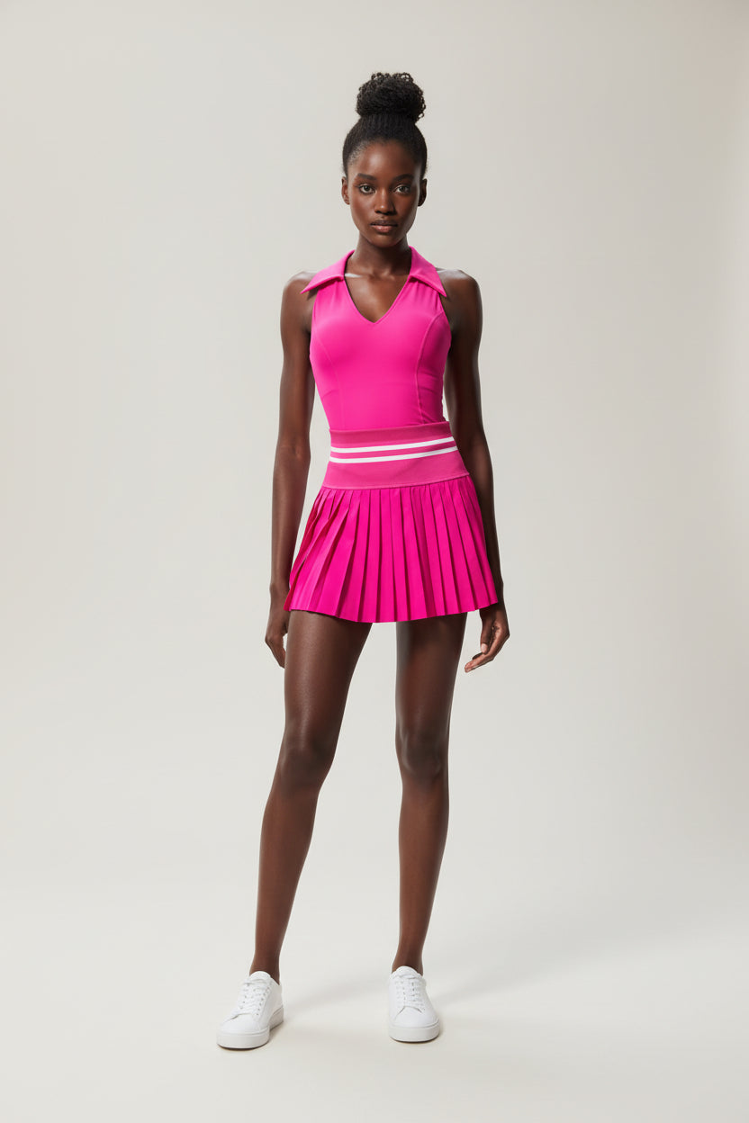 2-Piece Active Tennis Skirt Set