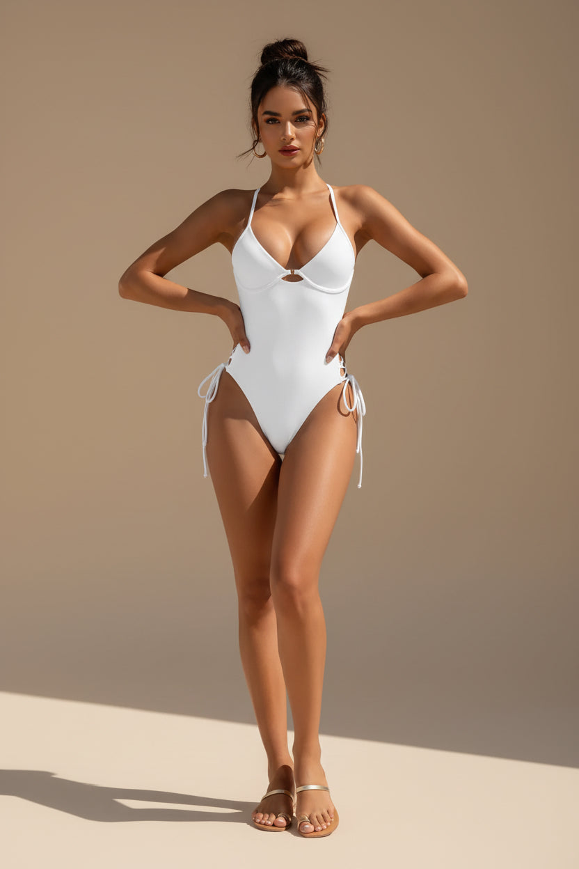 🔥 Sexy One-Piece Corset Swimsuit