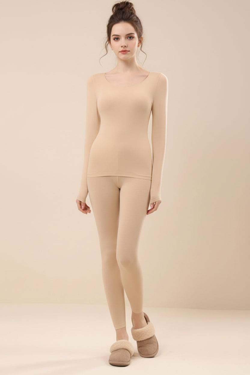 Daily Self‑Design Knit Activewear Set