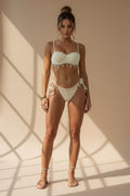 Solid Two‑Piece Swim Set