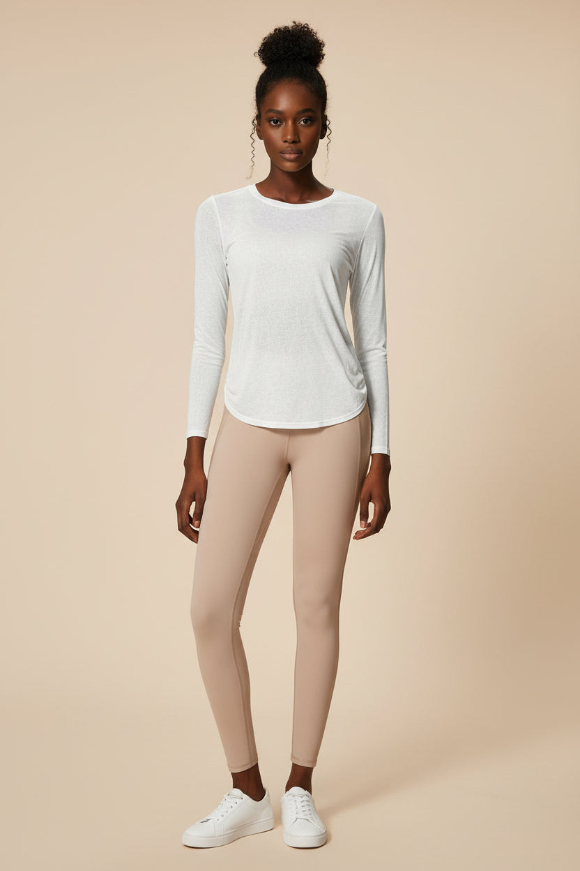 Breathable Round Neck Activewear Shirt