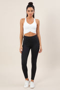 V‑Neck Racerback Sports Bra