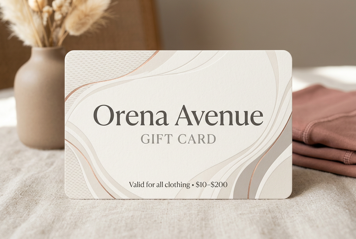 Orena Avenue Gift Card: The Perfect Fashion Gift